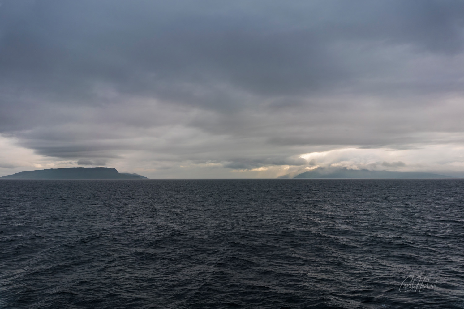 Photograph of Eigg and Rum