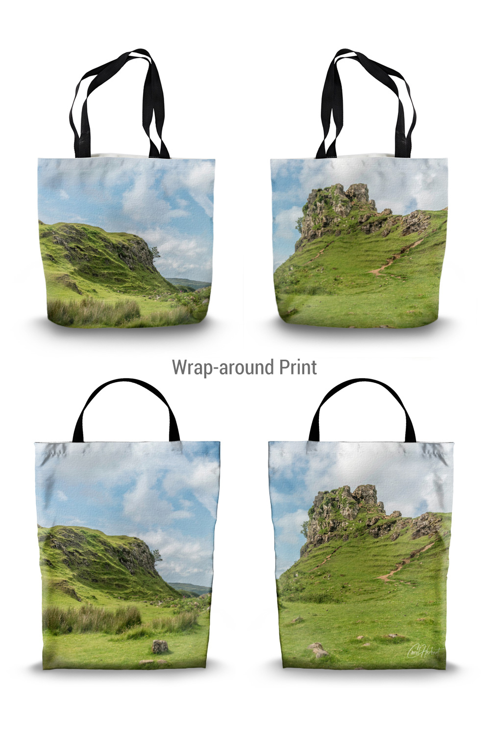 Castle Ewen Canvas Tote Bags