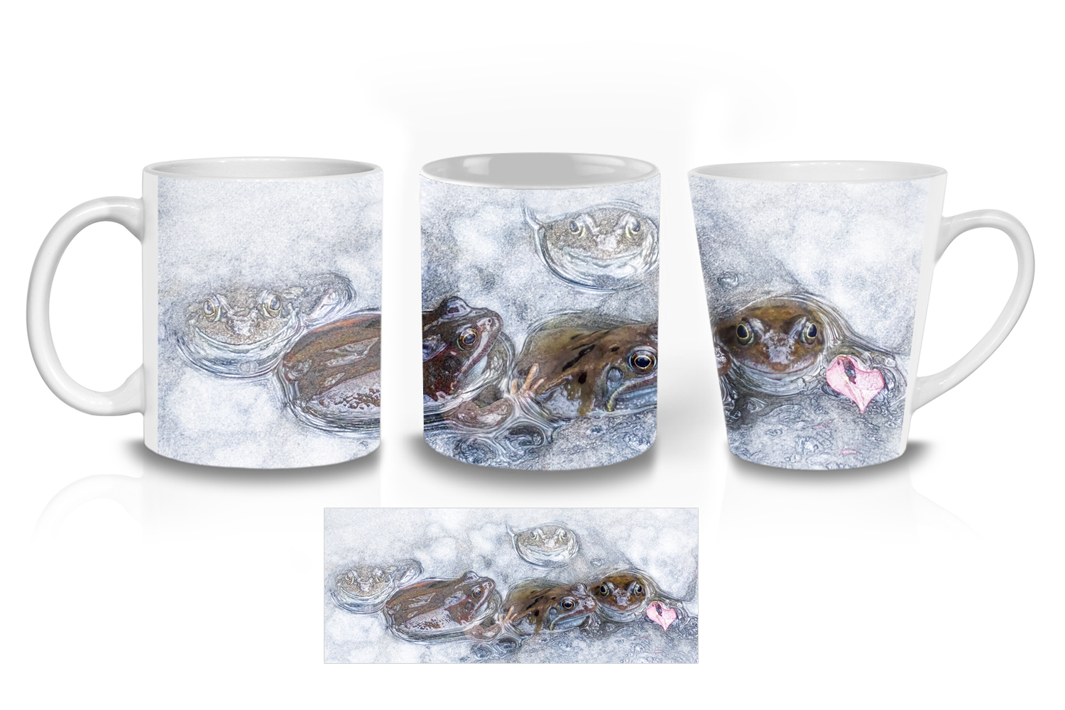 Frog Army Ceramic Mug Sets