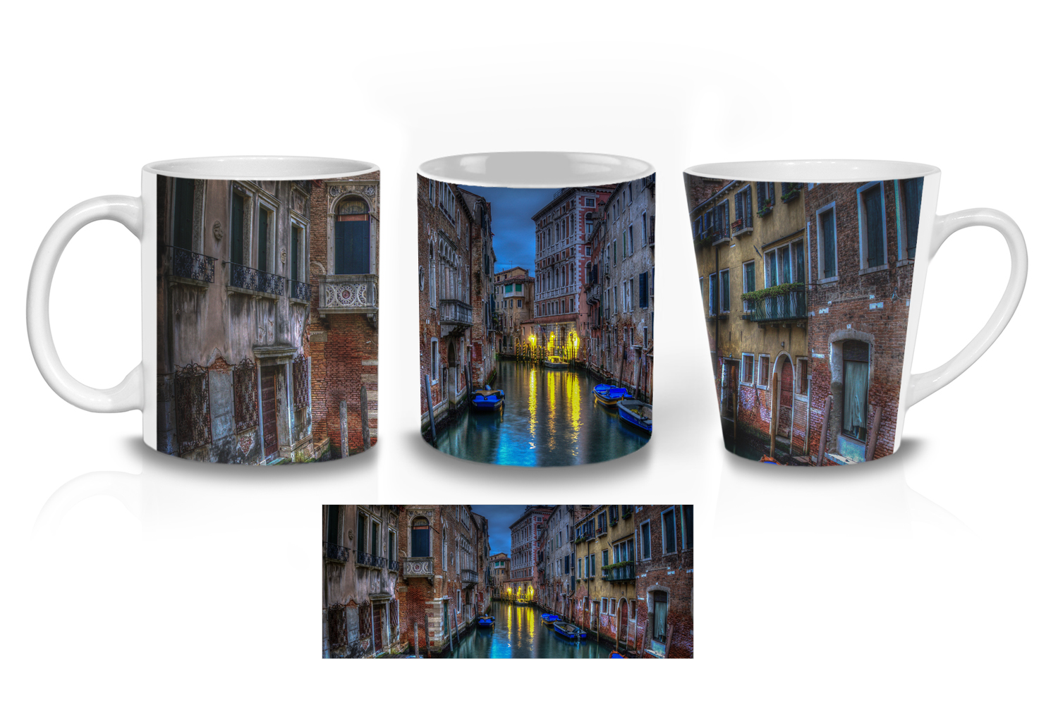 Venice by Night Ceramic Mug Sets