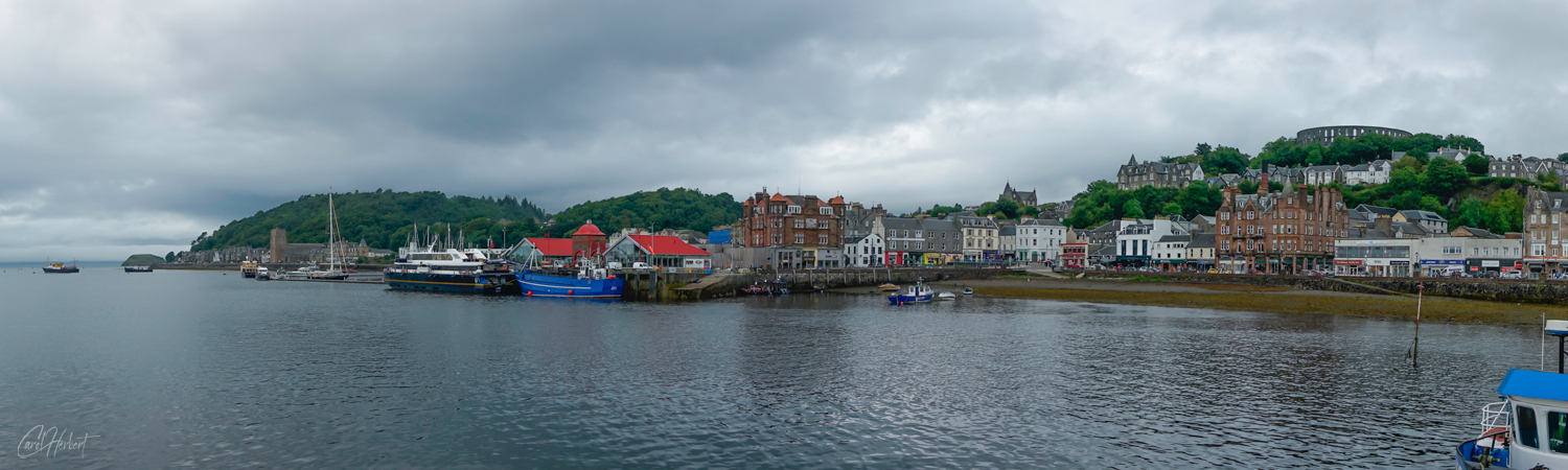 Oban Harbour Panoramic Image