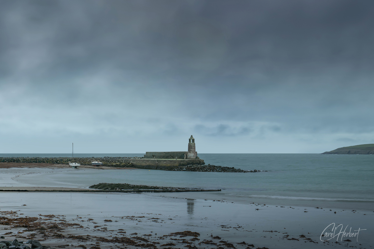 Port Logan Lighthouse and Pier Scotland