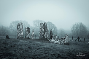 Cairnholy I Chambered Cairn Wall Art by Carol Herbert