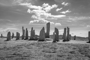 Historic Callanish Standing Stones Wall Art by Carol Herbert