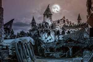 Haunted House Greeting Card Options