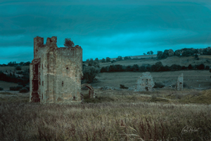 Ravensworth Castle  Wall Art Print