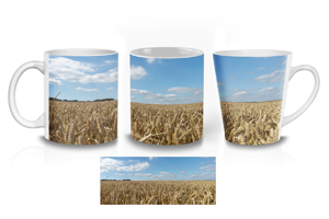 Wheat Field Ceramic Mugs