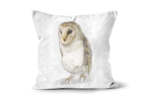 Barn Owl Throw Cushion