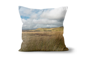 Bleaklow Moor Cushions by Carol Herbert