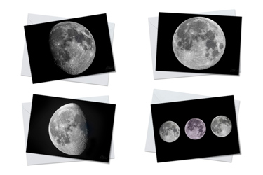 Moon - Greeting Card Packs by Carol Herbert