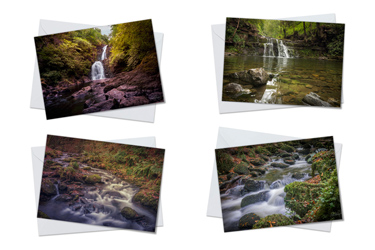 Waterfalls - Greeting Card Packs by Carol Herbert