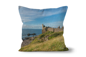 Dunure Castle Cushions by Carol Herbert
