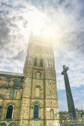 Durham Cathedral Cross Wall Art by Carol Herbert