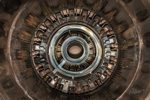 Jet Engine Exhaust Wall Art by Carol Herbert