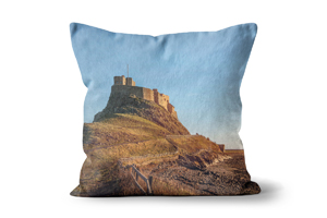 Lindisfarne Castle Throw Cushion