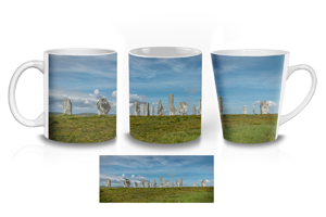 Wide Angle Callanish Standing Stones Mug Options