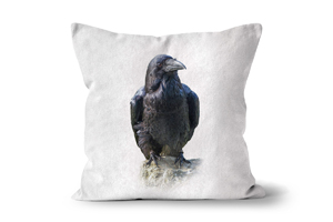 The Raven Cushions by Carol Herbert
