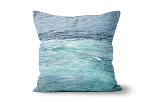 Sea Swirls Cushions by Carol Herbert