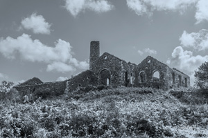 Cornish Tin Mine Wall Art by Carol Herbert