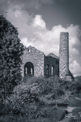 Cornish Copper Mine Wall Art by Carol Herbert