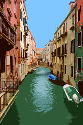 Pop Art Venice Wall Art by Carol Herbert