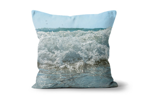 Ice Water 1 Cushions by Carol Herbert