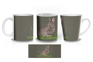 Wild Rabbit Mug Options